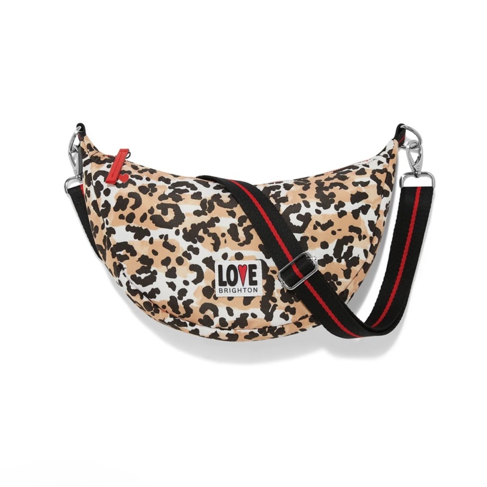 🆕🔖 Brighton ✨ Spotted Love Swing Bag ✨ Leopard Print ✨ Adjustable Strap ✨ NWT!! - Picture 11 of 14